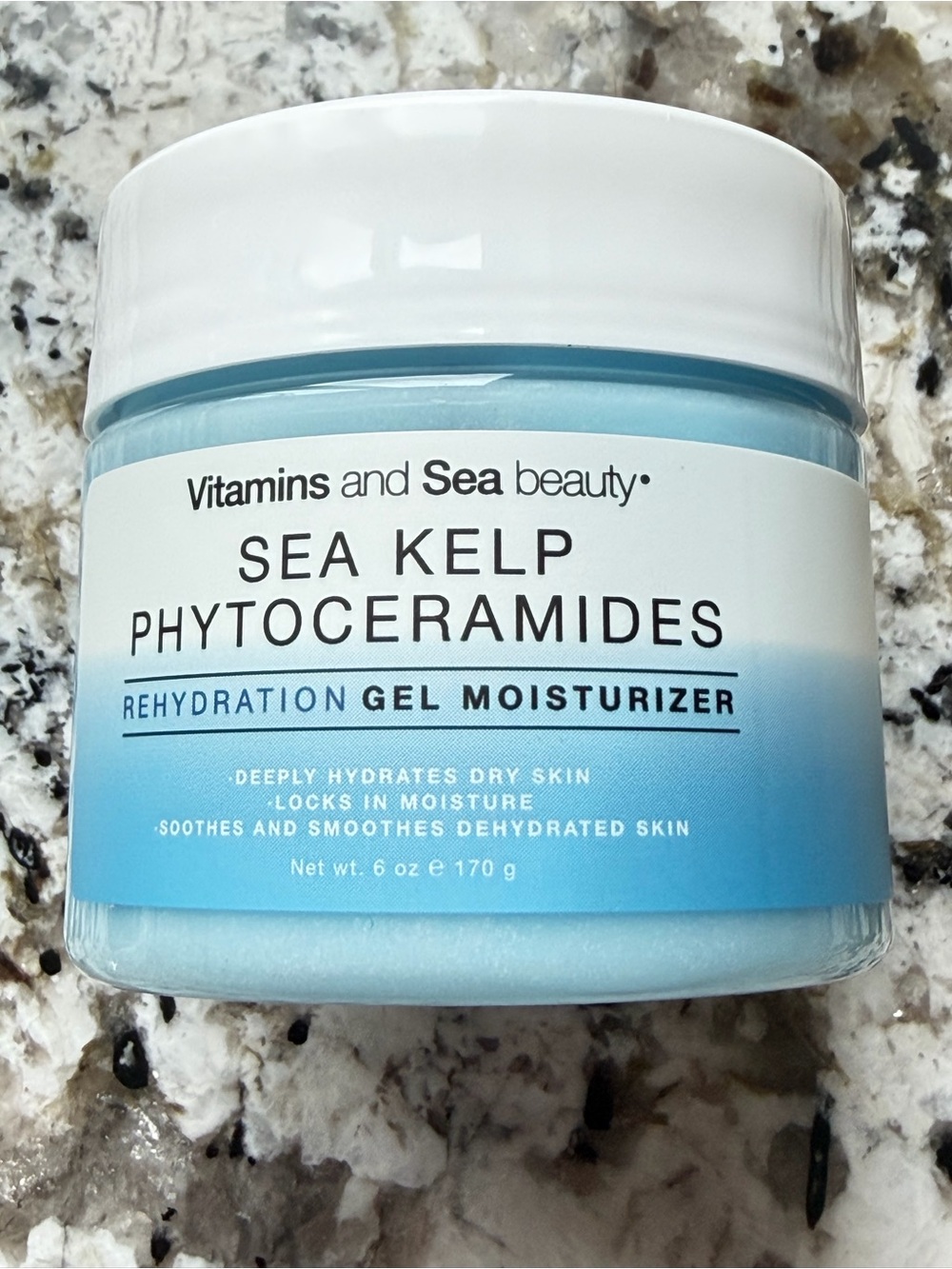 Vitamins & Sea Beauty_Sea Kelp Phytoceramides Rehydration Gel Moisturizer_6 oz
